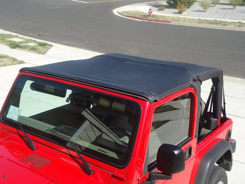 Jeep bikini top installation